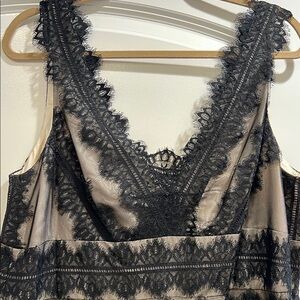 Elegant Black Lace Dress